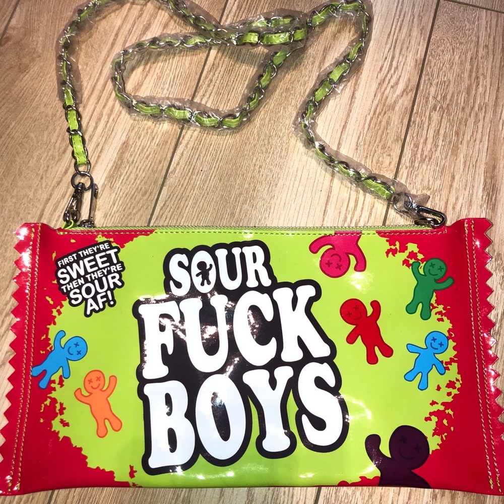 Sour F%ck Boys crossbody bag